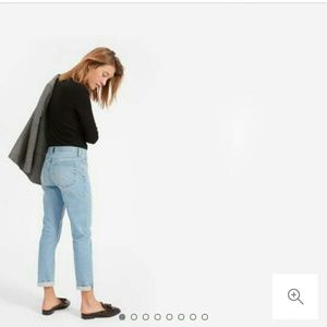 Everlane High Rise Boyfriend Jeans